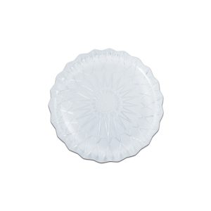 Cristalpac Crystal-Like Plastic Platter ⌀20x2cm - PS | 10kgs