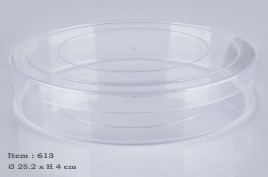 CristalClear Rectangular Plastic Box 1.5kg